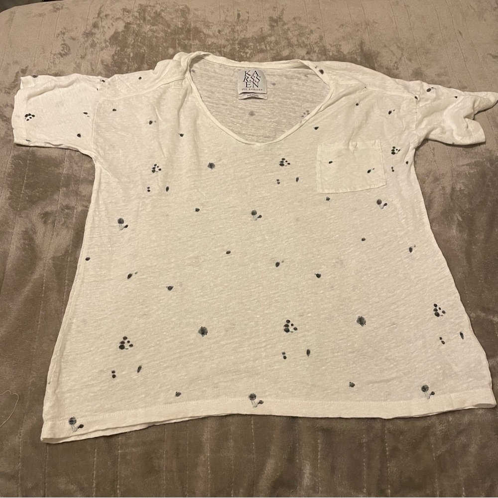 Zoe Karssen Linen Top Medium